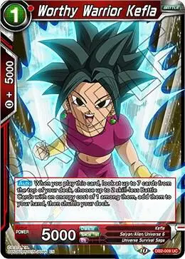 Worthy Warrior Kefla card art