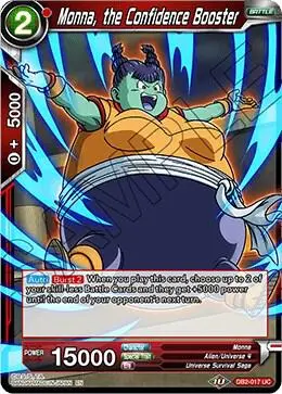 Monna, the Confidence Booster card art