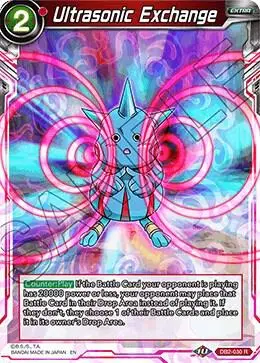 Ultrasonic Exchange card art