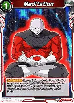 Meditation card art