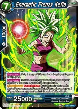 Energetic Frenzy Kefla card art