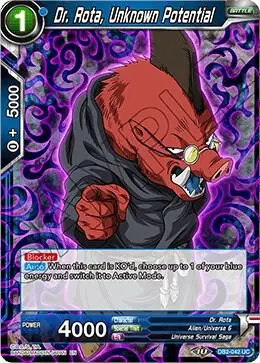 Dr. Rota, Unknown Potential card art