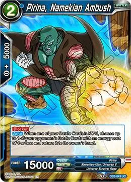 Pirina, Namekian Ambush card art