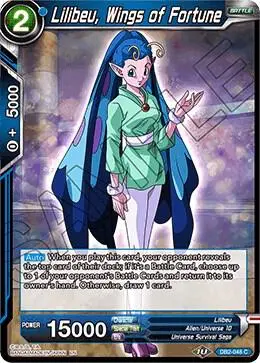 Lilibeu, Wings of Fortune card art
