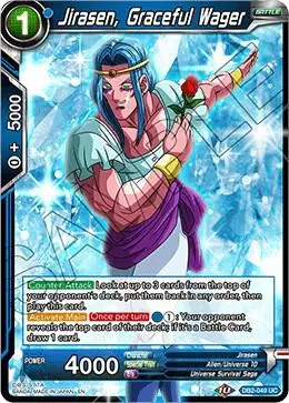 Jirasen, Graceful Wager card art