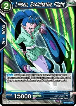 Lilibeu, Exploitative Flight card art