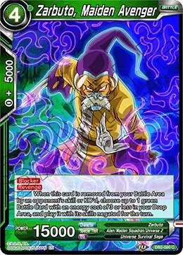 Zarbuto, Maiden Avenger card art