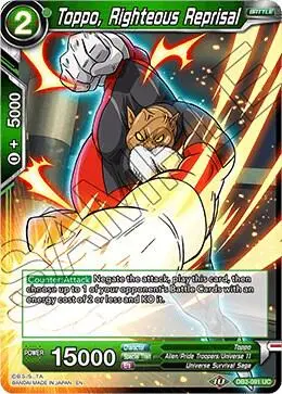 Toppo, Righteous Reprisal card art
