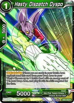 Hasty Dispatch Dyspo card art
