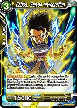 Cabba, Saiyan Invigoration card art