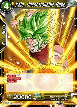Kale, Uncontrollable Rage card art