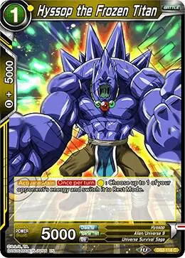 Hyssop the Frozen Titan card art