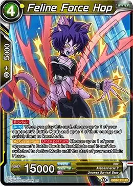 Feline Force Hop card art