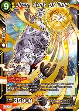 Jiren, Army of One card art