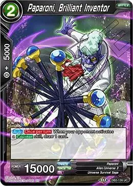 Paparoni, Brilliant Inventor card art