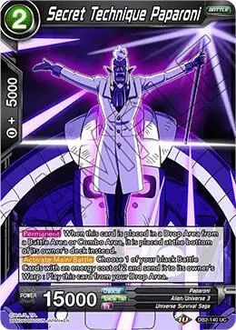 Secret Technique Paparoni card art