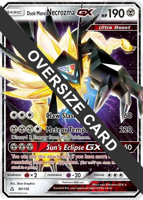 Dusk Mane Necrozma GX - 90/156 card art