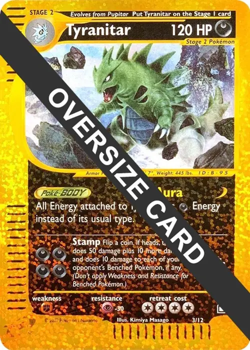 Tyranitar - 3/12 card art