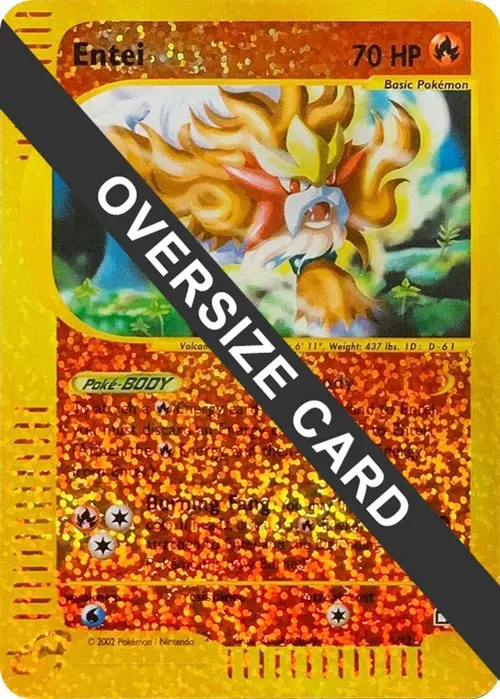 Entei - 5/12 (Box Topper) card art