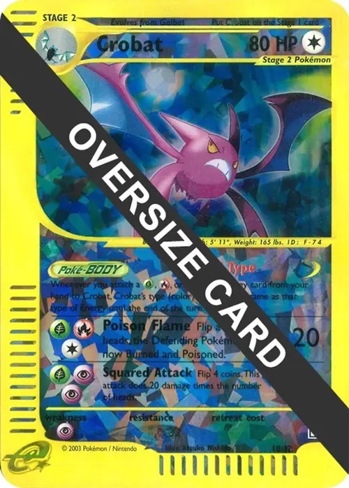 Crobat - 10/12 (Box Topper) card art