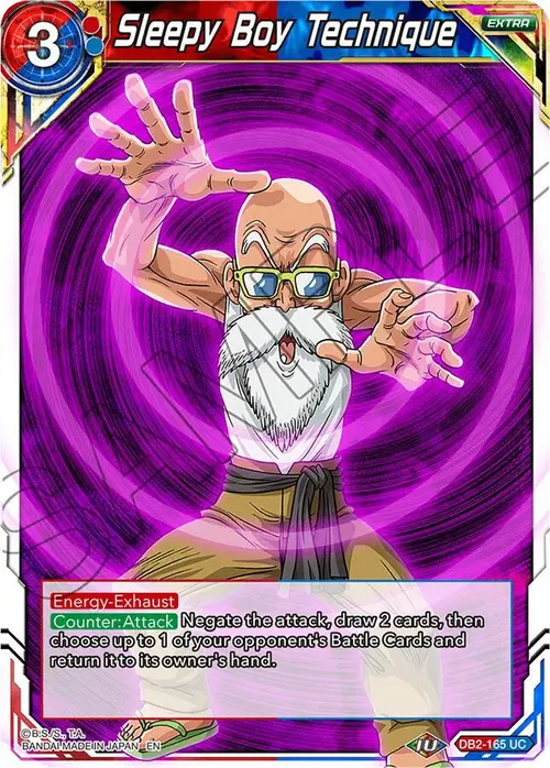 Sleepy Boy Technique card art