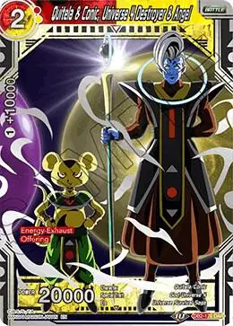 Quitela & Conic, Universe 4 Destroyer & Angel card art