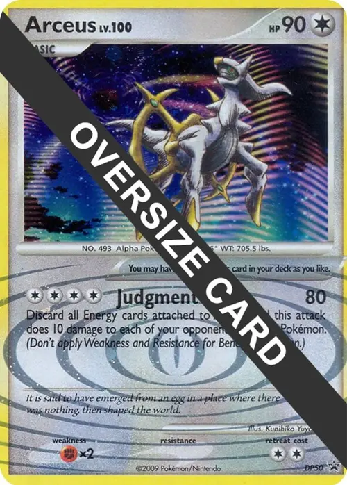 Arceus - DP50 (DP Black Star Promos) card art