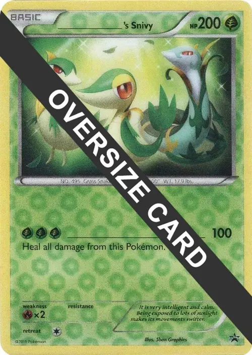 ______'s Snivy card art