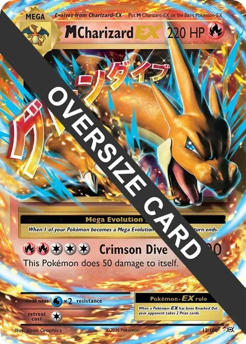 M Charizard EX - 13/106 (Form Y) card art