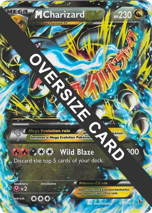 M Charizard EX - 69/106 (Form X) card art