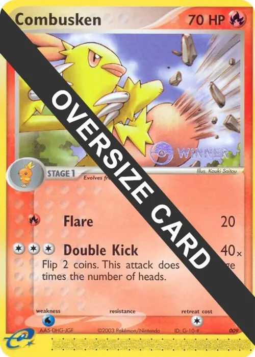 Combusken - 009 (Nintendo Black Star Promo) card art