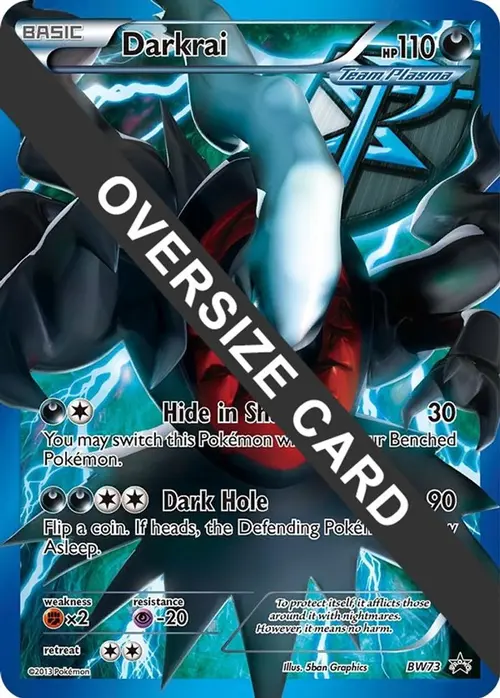 Darkrai - BW73 (BW Black Star Promos) card art