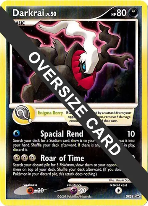 Darkrai - DP24 (DP Black Star Promos) card art