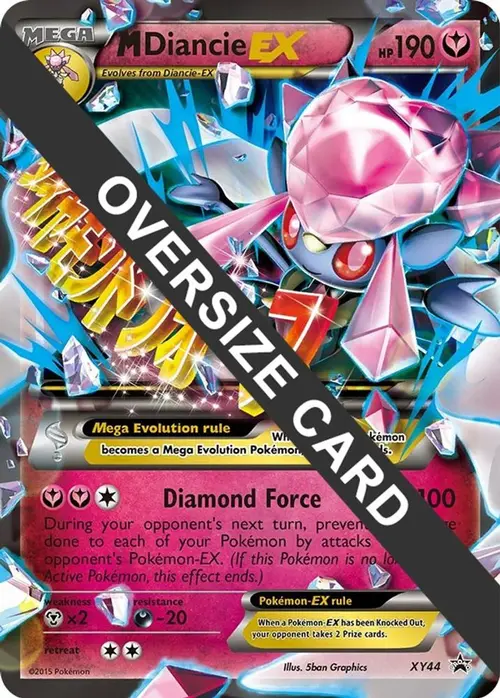 M Diancie EX - XY44 card art