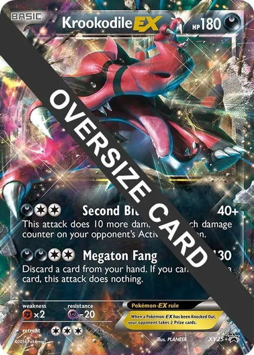 Krookodile EX - XY25 card art