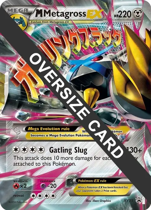 M Metagross EX - XY35 card art