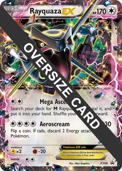 Rayquaza EX - XY69 card art