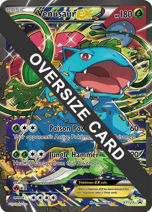 Venusaur EX - XY123 card art