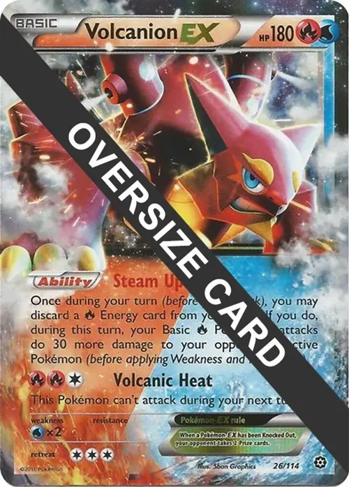 Volcanion - 26/114 card art