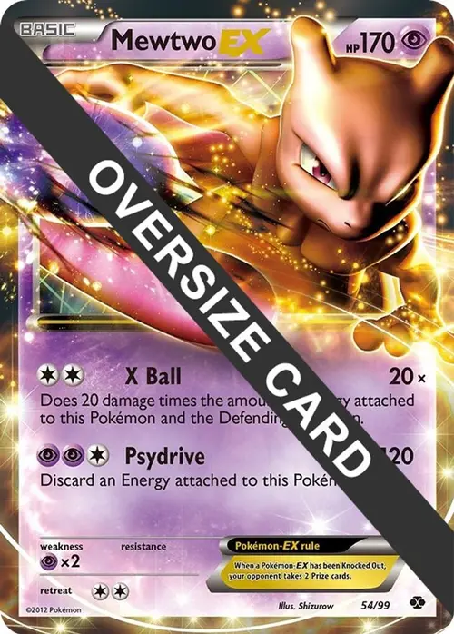 Mewtwo EX - 54/99 card art