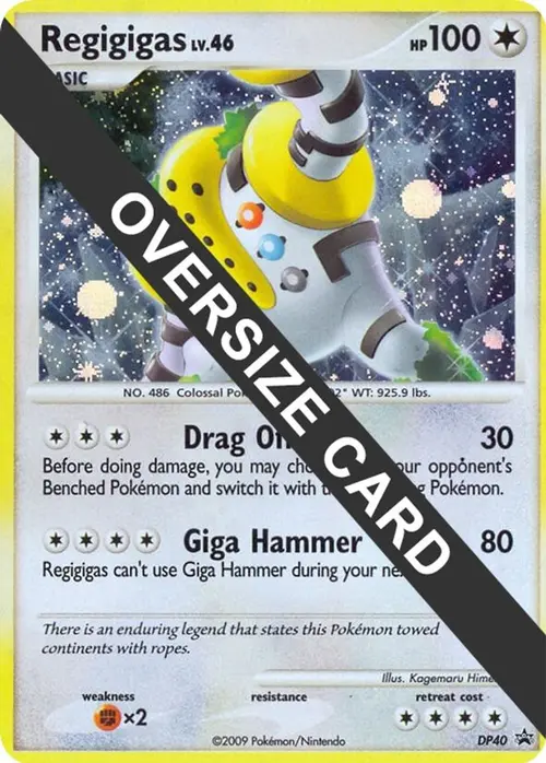 Regigigas - DP40 card art