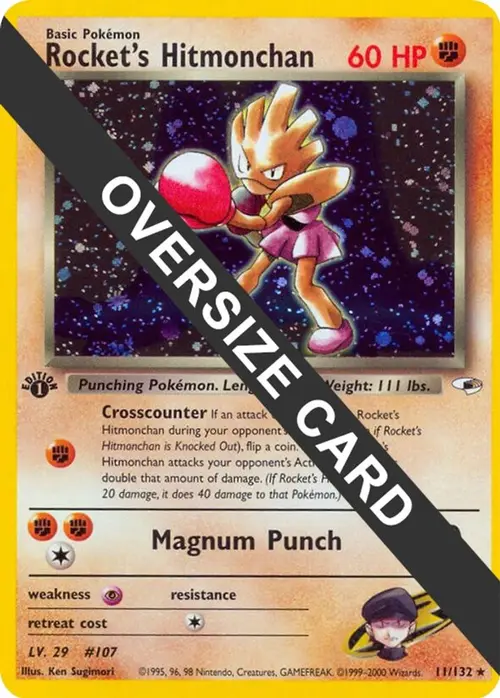 Rocket's Hitmonchan - 11/132 card art
