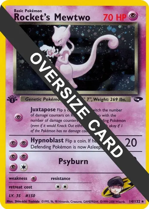 Rocket's Mewtwo - 14/132 card art