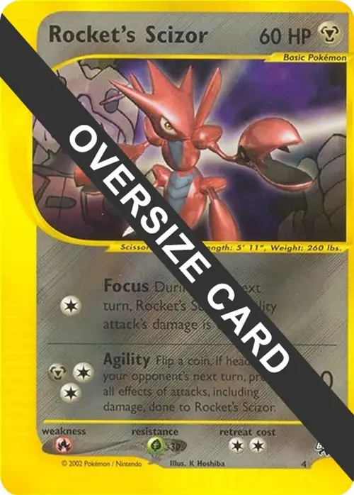 Rocket's Scizor - 4 card art