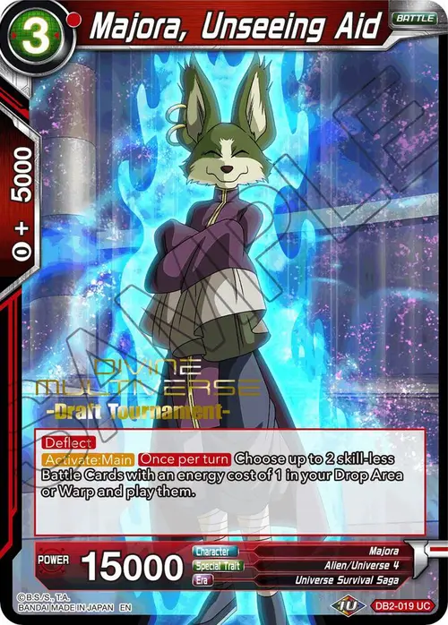 Majora, Unseeing Aid (Divine Multiverse Draft Tournament) card art
