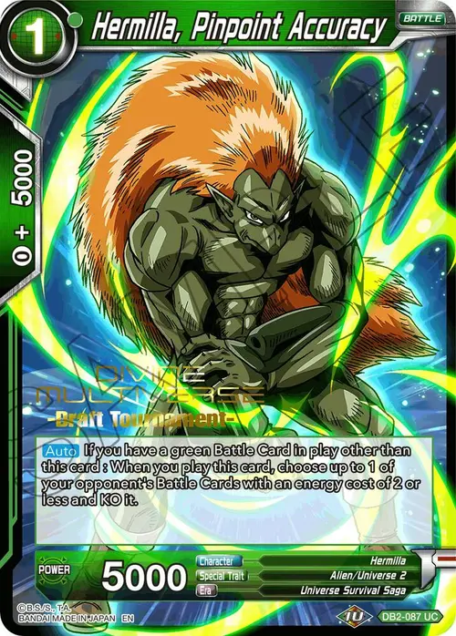 Hermilla, Pinpoint Accuracy (Divine Multiverse Draft Tournament) card art