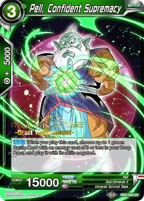 Pell, Confident Supremacy (Divine Multiverse Draft Tournament) card art