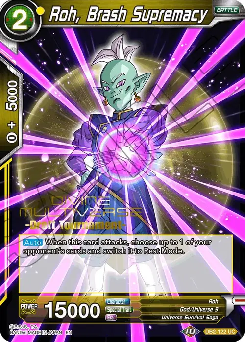Roh, Brash Supremacy (Divine Multiverse Draft Tournament) card art