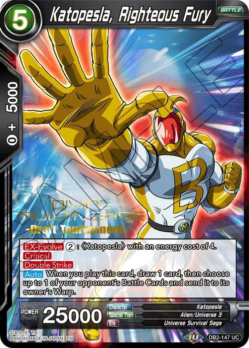 Katopesla, Righteous Fury (Divine Multiverse Draft Tournament) card art