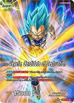Vegeta // Vegeta, Candidate of Destruction card art